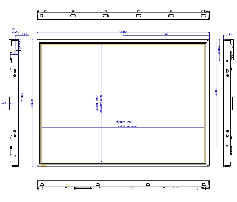 M201UN04 V0, AU OPTRONICS, 20.1� UXGA Color TFT-LCD, UXGA (1600(